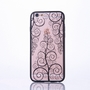 Handy H�lle Mandala f�r Apple iPhone 8 Design Case Schutzh�lle Motiv Blume Cover Tasche Bumper Schwarz