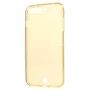 Crystal Case H�lle f�r Apple iPhone 8 Plus Gold Rahmen Full Body