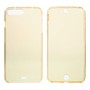 Crystal Case H�lle f�r Apple iPhone 8 Plus Gold Rahmen Full Body