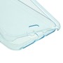 Crystal Case H�lle f�r Apple iPhone 8 Plus Blau Rahmen Full Body