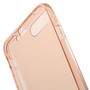 Crystal Case H�lle f�r Apple iPhone 8 Plus Pink Rahmen Full Body