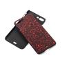 Handy H�lle Schutz Case Bumper Schale f�r Apple iPhone 8 Plus 3D Sterne Rot