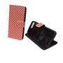 Handyh�lle Tasche f�r Handy Apple iPhone 8 Plus Polka Dot Rot