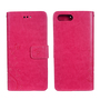 Schutz H�lle Blumen f�r Handy Apple iPhone 8 Plus Pink