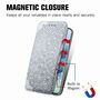  Handyh�lle Schutztasche Case Cover Klapptache Wallet Bumper Etuis Mandala Blumen