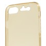 Crystal Case H�lle f�r Apple iPhone SE 2020 Gold Rahmen Full Body