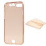 Crystal Case H�lle f�r Apple iPhone SE 2020 Pink Rahmen Full Body