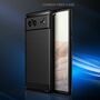 Google Pixel 6 Pro TPU Case Carbon Fiber Optik Brushed Schutz H�lle Cover