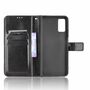 Handyh�lle f�r ZTE Blade A71 Schutztasche Wallet Cover 360 Case Etuis Schwarz