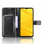 Handyh�lle f�r ZTE Blade A71 Schutztasche Wallet Cover 360 Case Etuis Schwarz