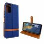 ZTE Blade A71 Tasche Handy Hlle Schutz-Cover Flip-Case mit Kartenfach