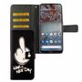 Nokia G10 / G20 Tasche Handy H�lle Schutz-Cover Flip-Case mit Kartenfach