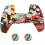 2x PS5 Controller Schutzh�lle Silikon Skin Schutz Cover Case DualSense Motiv