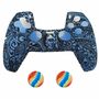 2x PS5 Controller Schutzh�lle Silikon Skin Schutz Cover Case DualSense Motiv