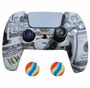 2x PS5 Controller Schutzh�lle Silikon Skin Schutz Cover Case DualSense Motiv