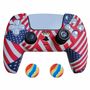 2x PS5 Controller Schutzh�lle Silikon Skin Schutz Cover Case DualSense Motiv