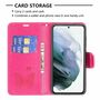 Handyh�lle f�r Samsung Galaxy S21 FE Schutztasche Wallet Cover 360 Case Etuis