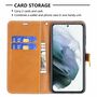 Handyh�lle f�r Samsung Galaxy S21 FE Schutztasche Wallet Cover 360 Case Etuis