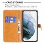 Handyh�lle f�r Samsung Galaxy S21 FE Schutztasche Wallet Cover 360 Case Etuis
