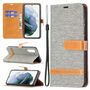 Handyh�lle f�r Samsung Galaxy S21 FE Schutztasche Wallet Cover 360 Case Etuis