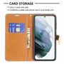 Handyh�lle f�r Samsung Galaxy S21 FE Schutztasche Wallet Cover 360 Case Etuis
