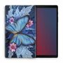 H�lle f�r Huawei Tablet Cover Case Silikon Schutz Schutzcover Abdeckung Motiv