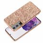 Samsung Galaxy S22 Ultra 5G Handyh�lle Schutzcase Glitzer Funkel Cover