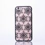 Handyh�lle Mandala f�r Apple iPhone SE 2022 Case Cover Schutzh�lle Schwarz