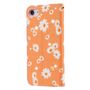 Apple iPhone SE 2022 Tasche Handy H�lle Schutz Cover mit Kartenfach Glitzer