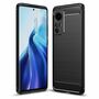Xiaomi Mi 12 5G TPU Case Carbon Fiber Optik Brushed Schutz H�lle