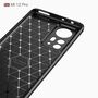 Xiaomi Mi 12 Pro TPU Case Carbon Fiber Optik Brushed Schutz H�lle