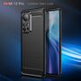 Xiaomi Mi 12 Pro TPU Case Carbon Fiber Optik Brushed Schutz H�lle