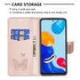 Handyh�lle Schutzh�lle f�r Xiaomi Redmi Note 11 Case Cover Tasche Wallet 360 Grad