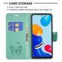 Handyh�lle Schutzh�lle f�r Xiaomi Redmi Note 11 Case Cover Tasche Wallet 360 Grad