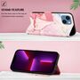 Handyh�lle Schutzh�lle f�r Apple iPhone 13 mini Case Cover Tasche Wallet 360 Grad