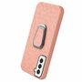 Handyh�lle Schutzh�lle f�r Samsung Galaxy S22 5G Case Cover Bumper Etuis Standfunktion