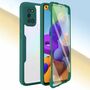 Handyh�lle Schutzh�lle f�r Samsung Galaxy A21s Case Cover Tasche Etuis Bumper