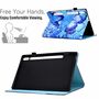 Schutzh�lle Tableth�lle f�r Samsung Galaxy Tab S8 Case Cover Tasche Bumper Wallet