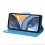 Schutz Handy H�lle f�r Motorola Moto G22 Case Cover Tasche Etui Wallet