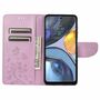 Schutz Handy H�lle f�r Motorola Moto G22 Case Cover Tasche Etui Wallet