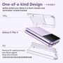 Handyh�lle f�r Samsung Galaxy Z Flip4 5G Schutzcase Backcover Bumper Etuis Transparent