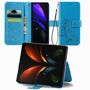 Schutzh�lle Handyh�lle f�r Samsung Galaxy Z Fold4 5G Case Cover Kartenfach