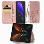 Schutzh�lle Handyh�lle f�r Samsung Galaxy Z Fold4 5G Case Cover Kartenfach
