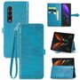 Schutzh�lle Handyh�lle f�r Samsung Galaxy Z Fold4 5G Case Cover Kartenfach