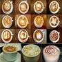 32 St�ck Latte Art Schablonen Vorlagen Cappuccino Kaffee Schaum Kuchen Decor Neu