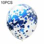 10 St�ck Konfetti Luftballon Set Silvester Neujahr Feier Party Ballons 12 Zoll