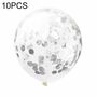 10 St�ck Konfetti Luftballon Set Silvester Neujahr Feier Party Ballons 12 Zoll