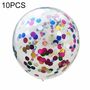 10 St�ck Konfetti Luftballon Set Silvester Neujahr Feier Party Ballons 12 Zoll