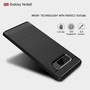 Schutzh�lle Handyh�lle f�r Samsung Galaxy Note 8 Case Cover Carbon Optik Schwarz