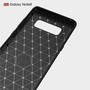 Schutzh�lle Handyh�lle f�r Samsung Galaxy Note 8 Case Cover Carbon Optik Schwarz